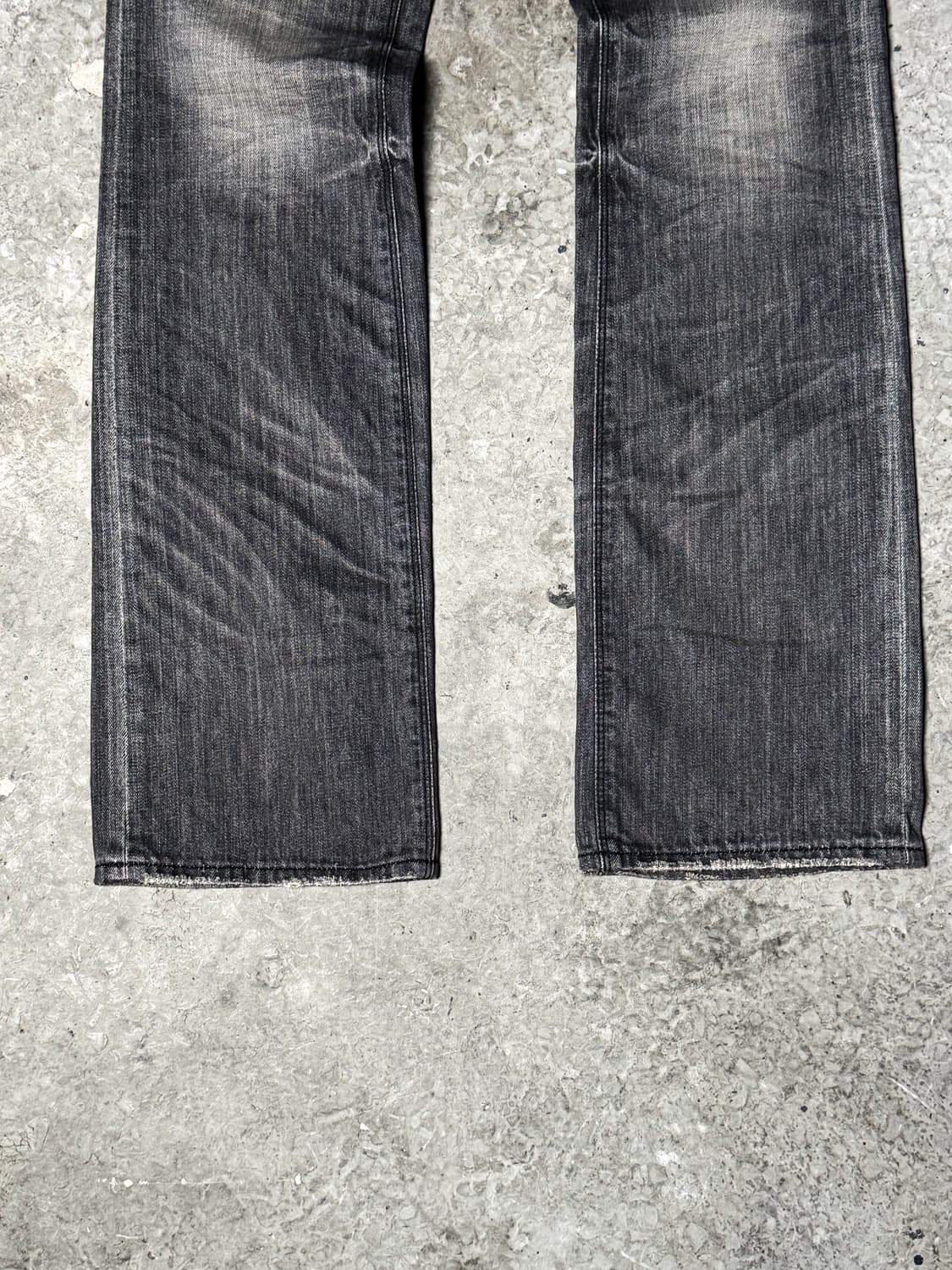 Grey Washed Bootcut Denim Pants 상품이미지9