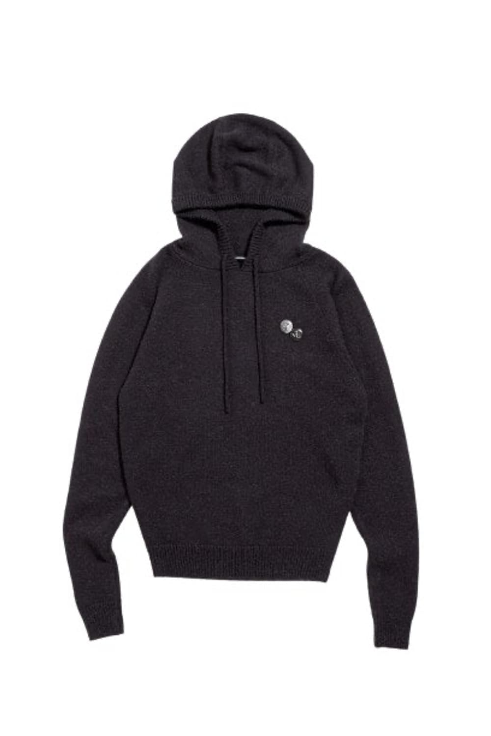 해칭룸 베이스 후디 니트 퍼플 차콜 4사이즈 상품이미지1