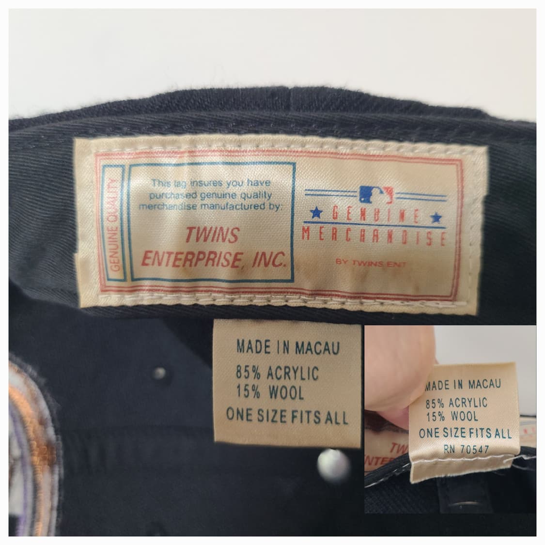 90s~00s 애리조나 다이아몬드백스  MLB 공식 김병현 모자 볼캡 상품이미지8