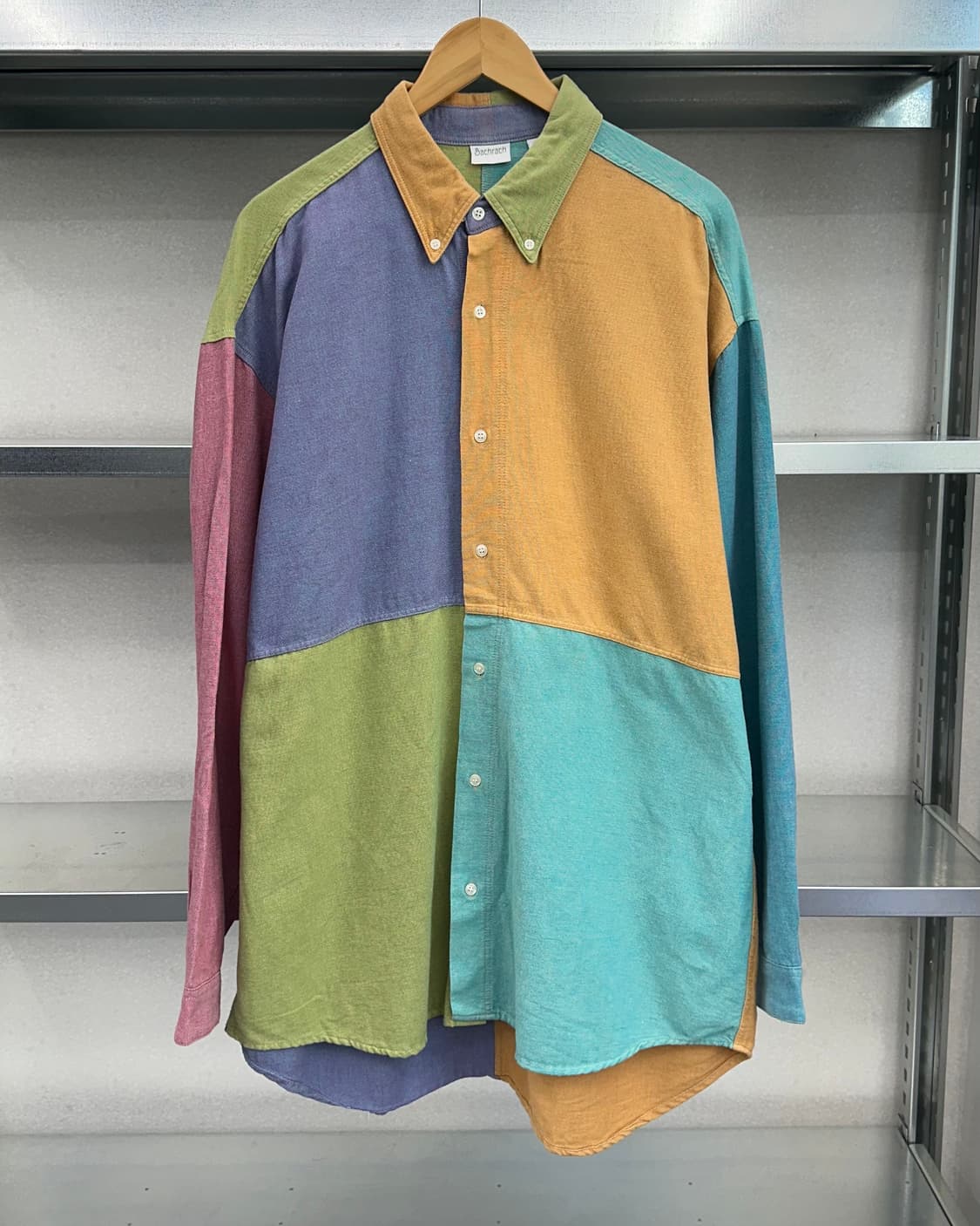 (XL~2XL)90'S BACHRACH 비비드 셔츠-M947 상품이미지1
