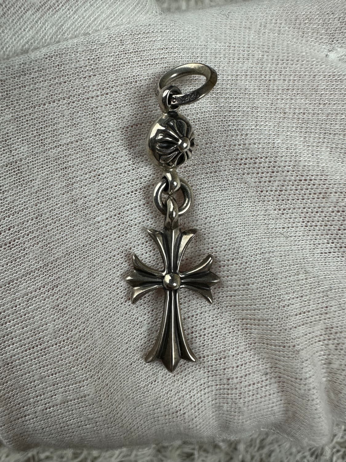 [OS] 정품 크롬하츠 원 볼 타이니 크로스 참 상품이미지3