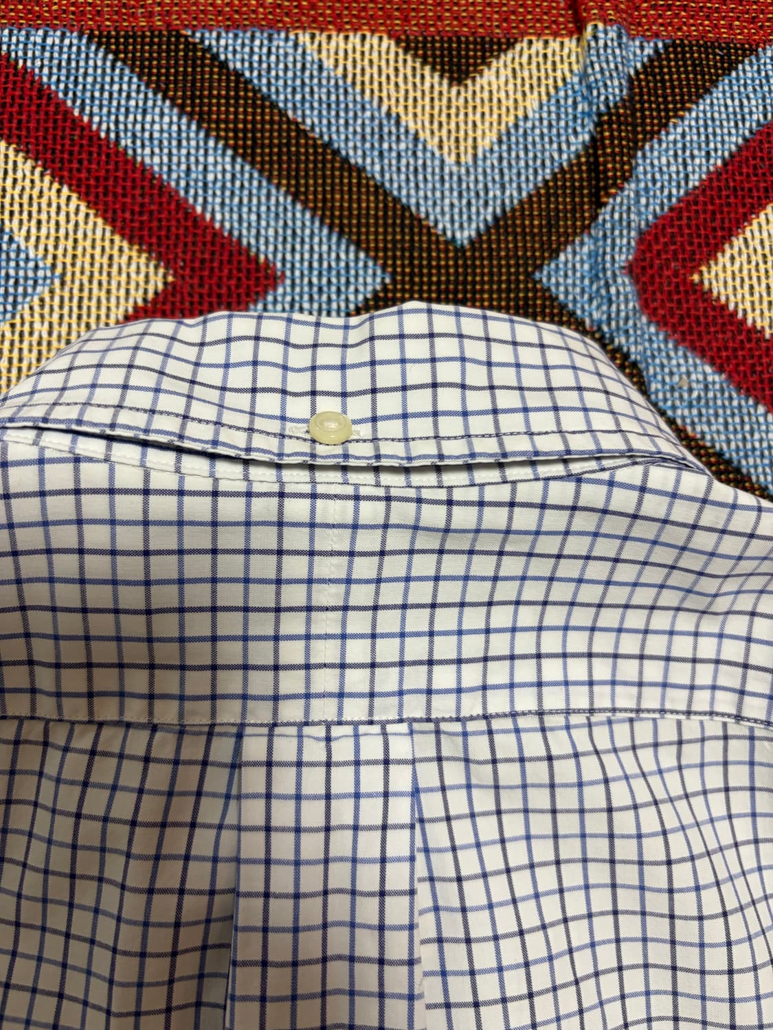 M) 폴로 랄프로렌 체크 셔츠 블루 상품이미지8