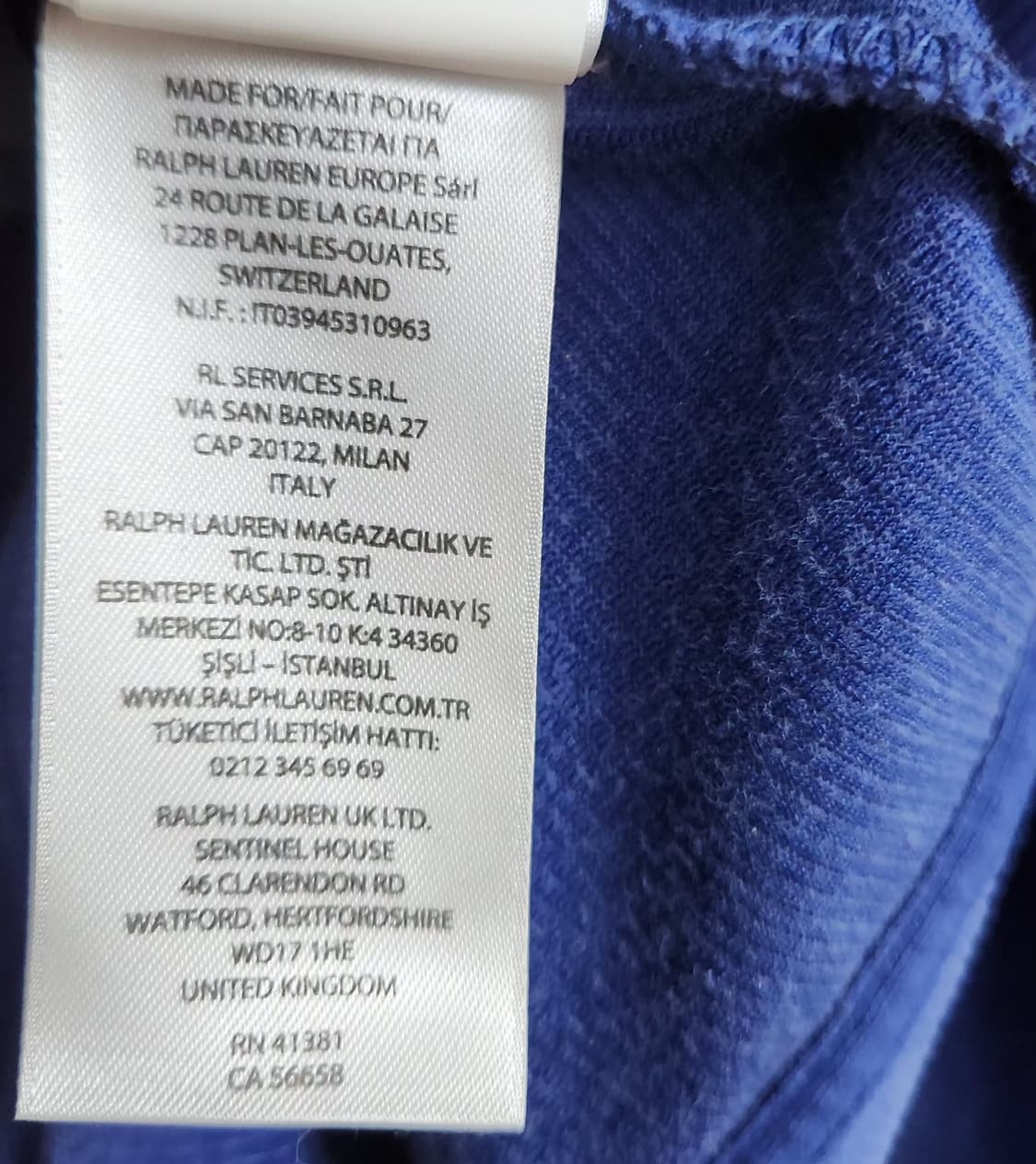 폴로랄프로렌 100 코듀로이 후드집업 골덴후드집업 상품이미지7