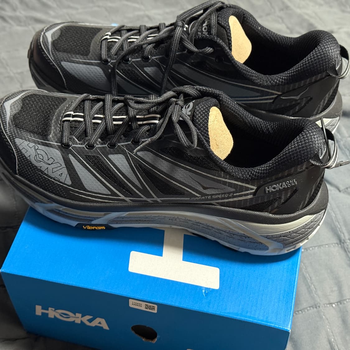 호카 마파테 스피드 2 블랙 캐슬락 300사이즈 팝니다 상품이미지4