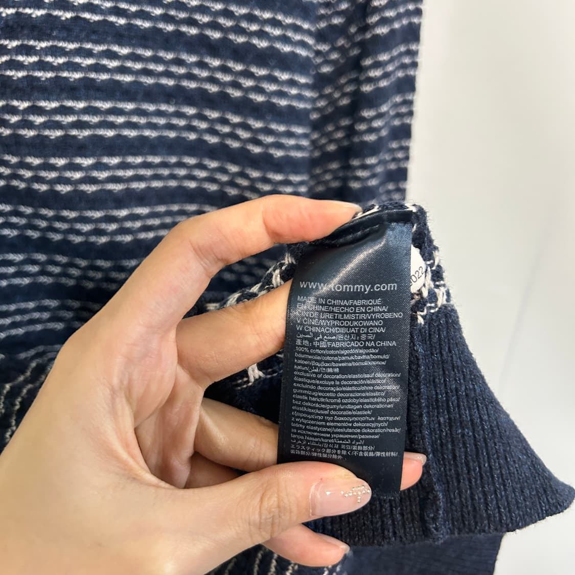 타미힐피거 남성 니트 L 상품이미지4