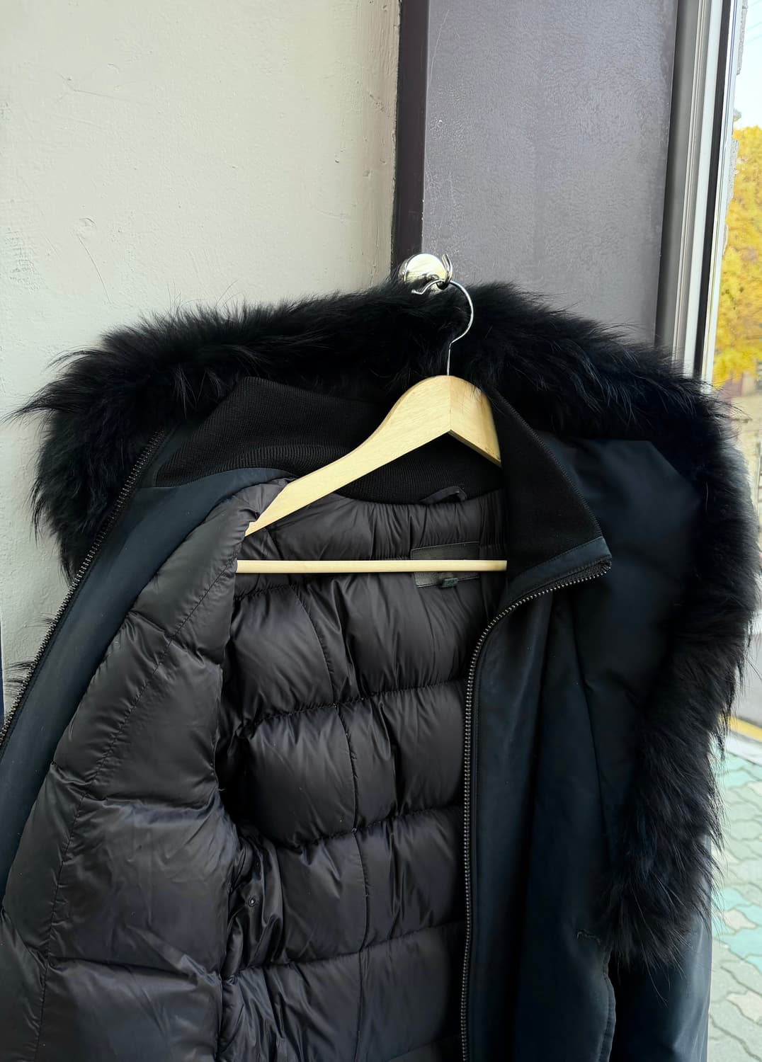 L/ 맥케이지 아달리 퍼 트리밍 다운 패딩 상품이미지7