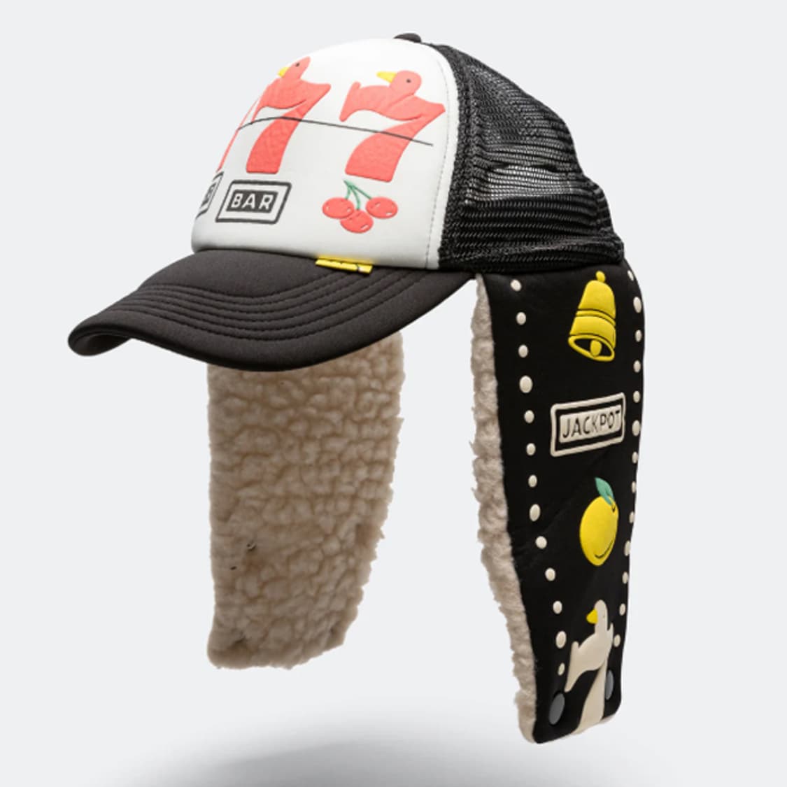 캐피탈 럭키버드 럼버 이어플랩 트러커캡 상품이미지1