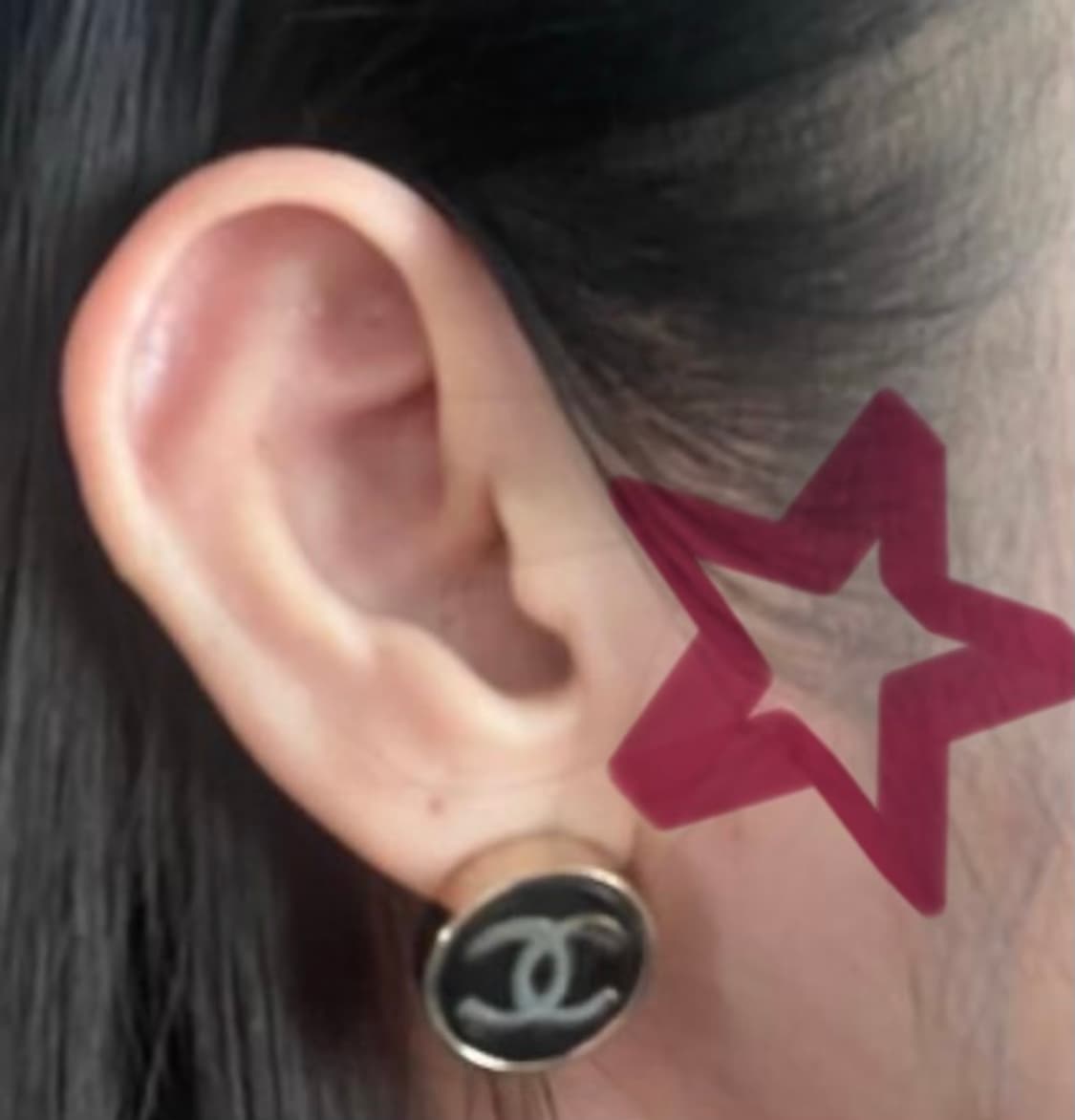 샤넬 로고 라운드 귀걸이 상품이미지10