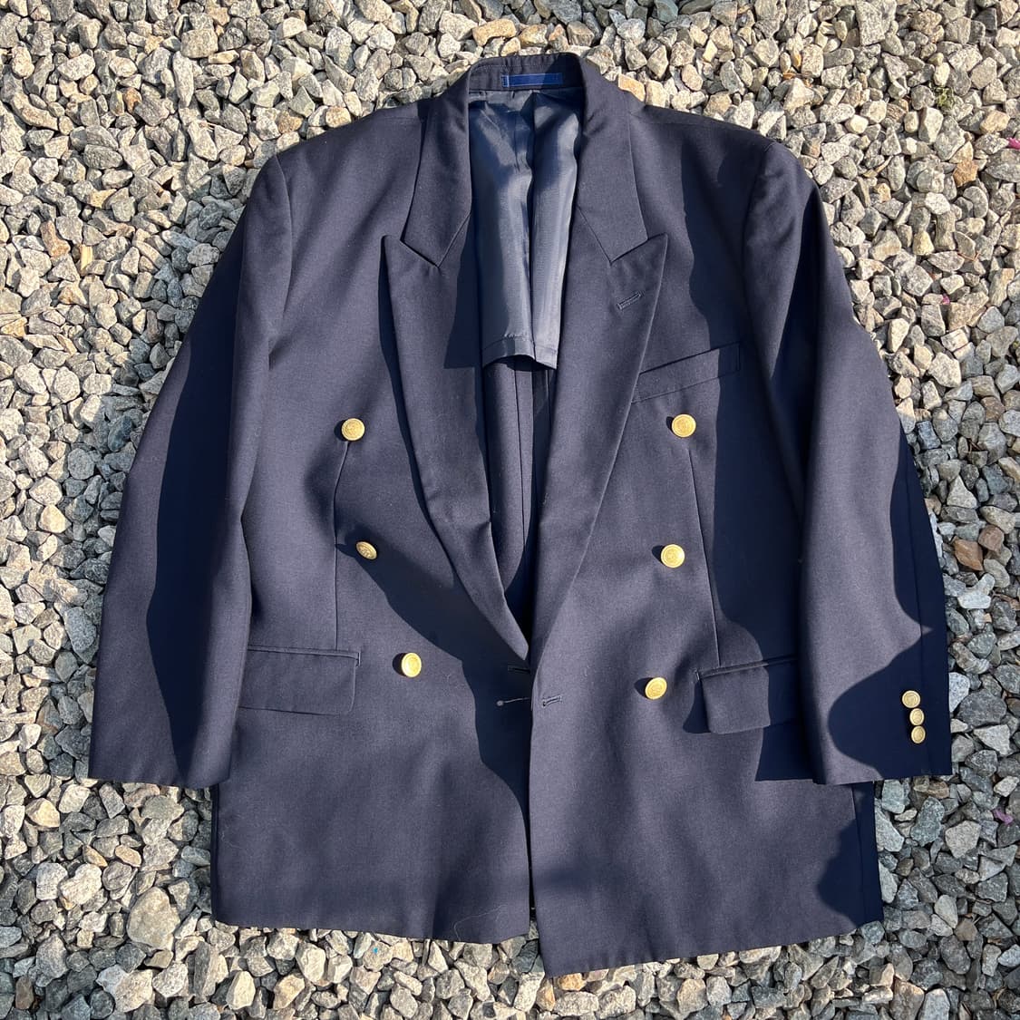 일본 빈티지 더블 금장 자켓(실측확인) 상품이미지1