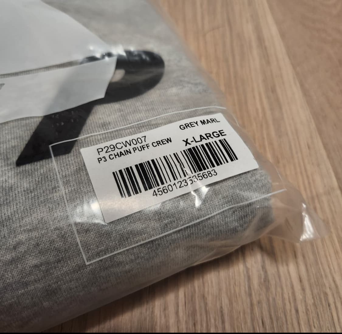 팔라스P3체인 퍼프크루 그레이 말 맨투맨xl 상품이미지4