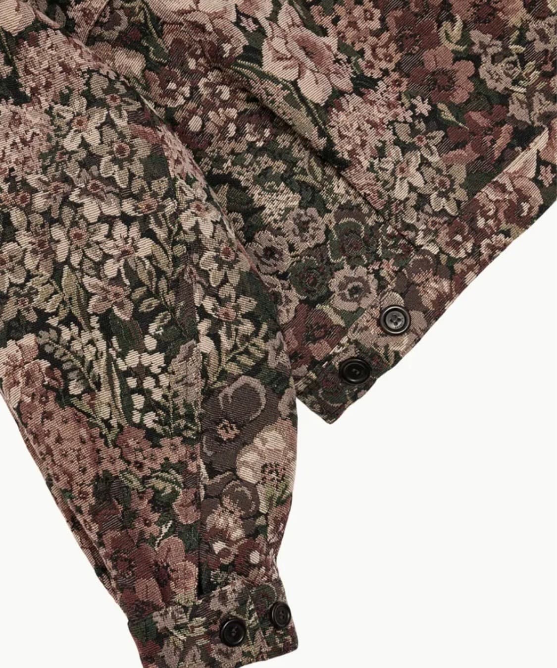 아모멘토 플라워 자카드 블루종 상품이미지2