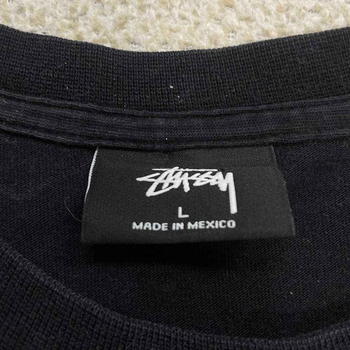 스투시 Stussy 월드투어 롱슬리브 블랙 상품이미지3