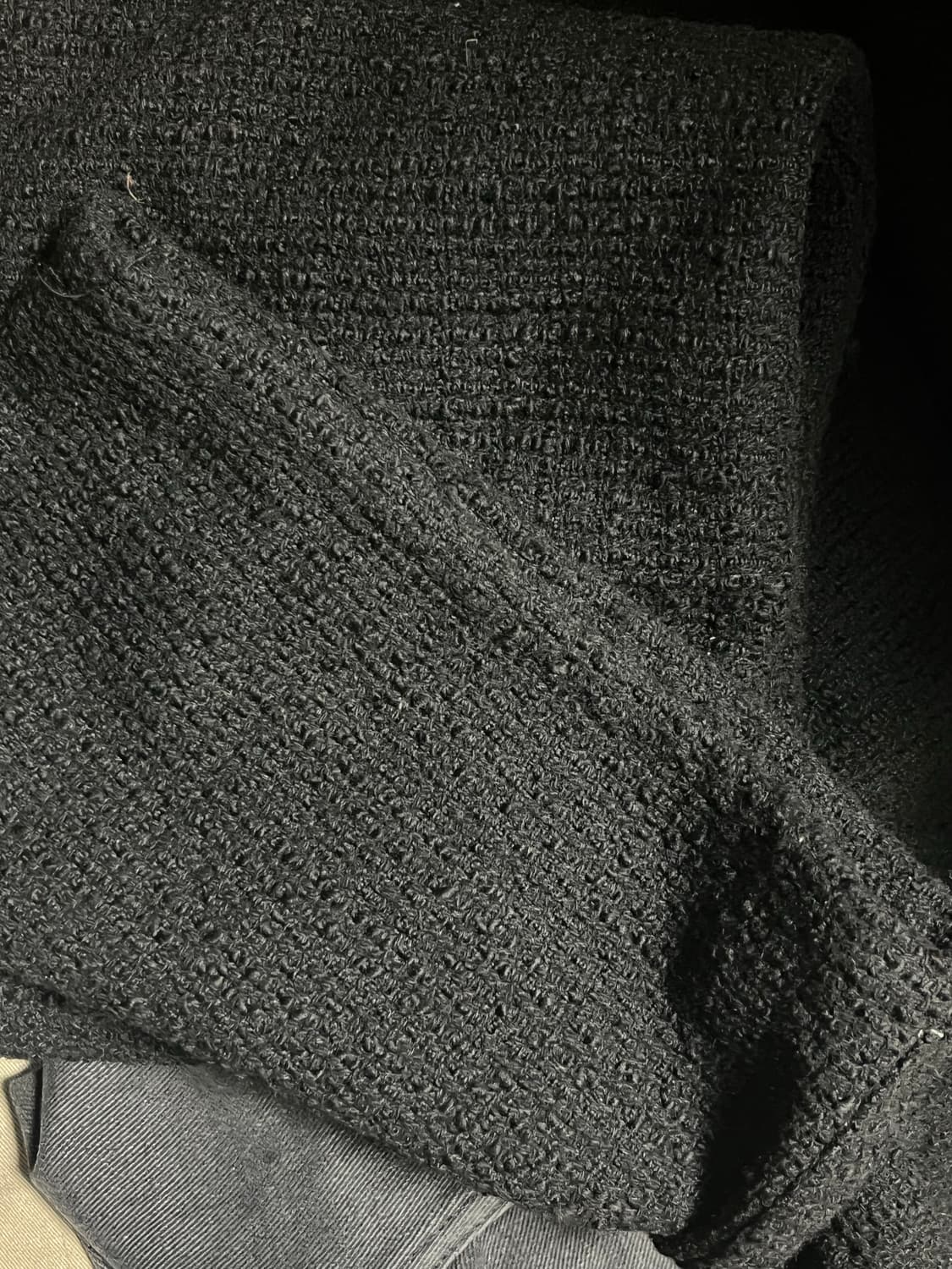 자라 자카드 니트 와이드팬츠 xl(34) 상품이미지4