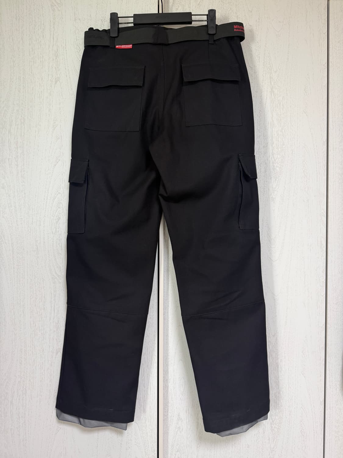 [48][OS] GR10K/ 클롭만 섕크 스트럭처드 팬츠, 디멘드 벨트 상품이미지4