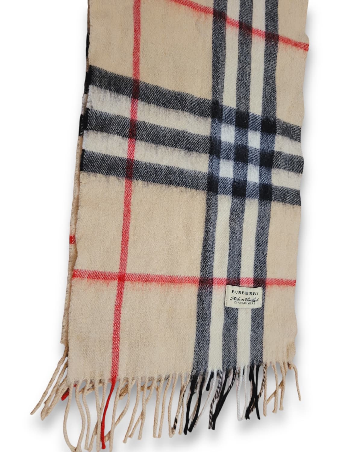 버버리 캐미시어 노바체크 머플러 상품이미지5