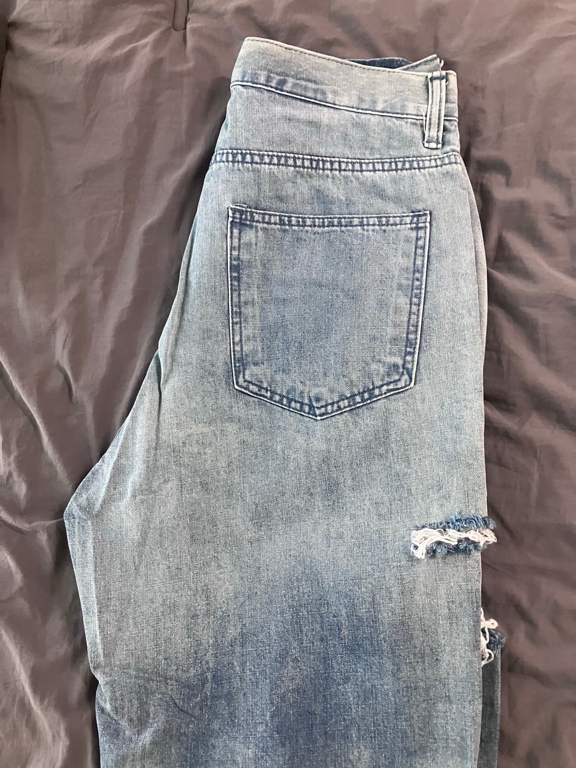 DNSR 그라데이션 컷아웃 데님 상품이미지4