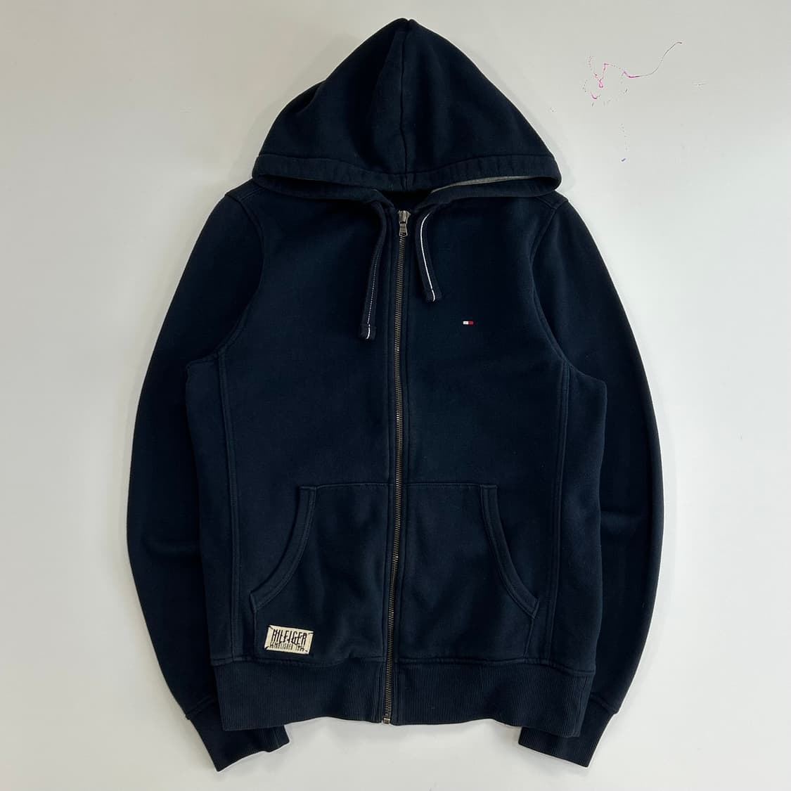 Tommy hilfiger 타미힐피거 네이비 후드집업 상품이미지4