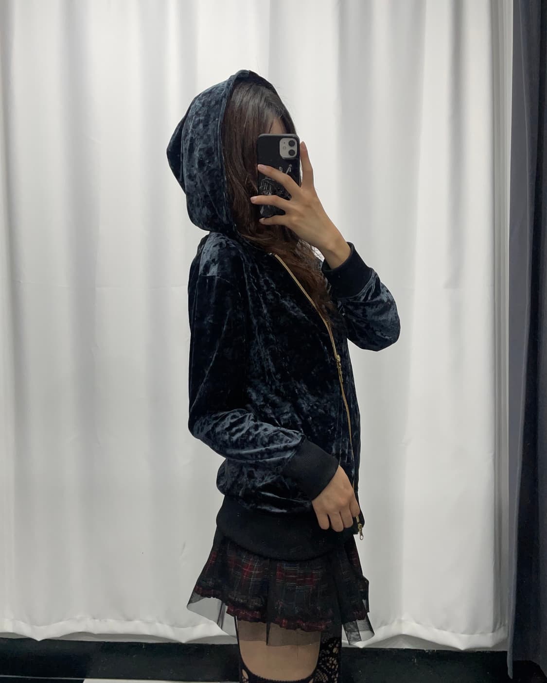 🎸블랙 벨벳 후디🎸 상품이미지2