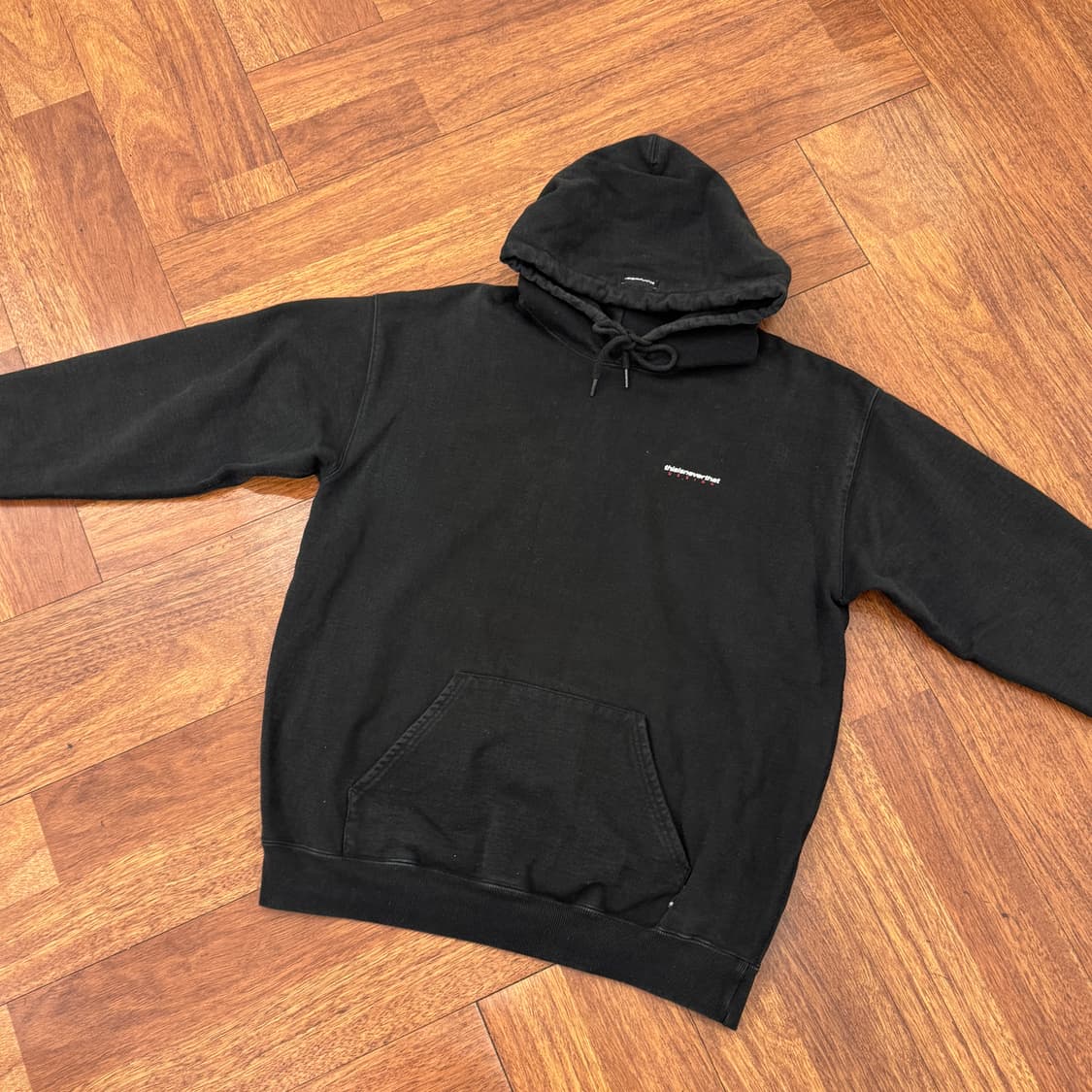 S(100) 디스이즈네버댓 디네댓 빅로고 후드 티셔츠  상품이미지2