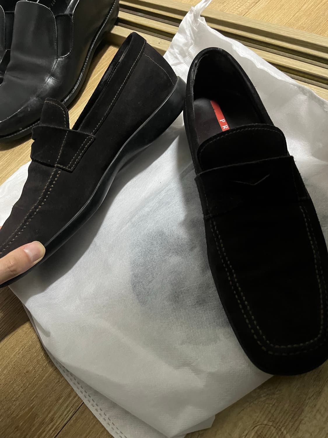 프라다 스포츠 스웨이드 로퍼 상품이미지5