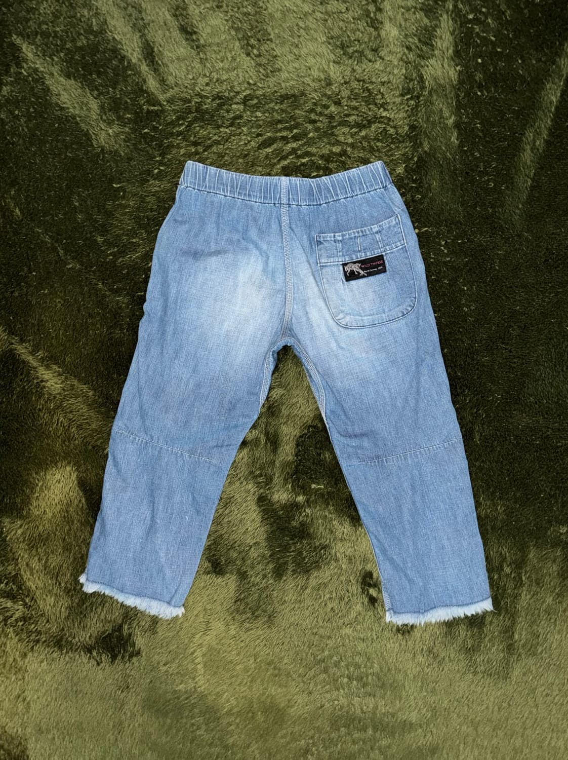 Wildthings 와일드띵스 재팬 크롭 컷오프 벨티드 데님 팬츠 상품이미지8