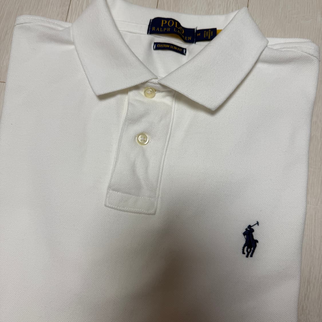 🏷️POLO 커스텀슬림핏 피케반팔티 상품이미지1