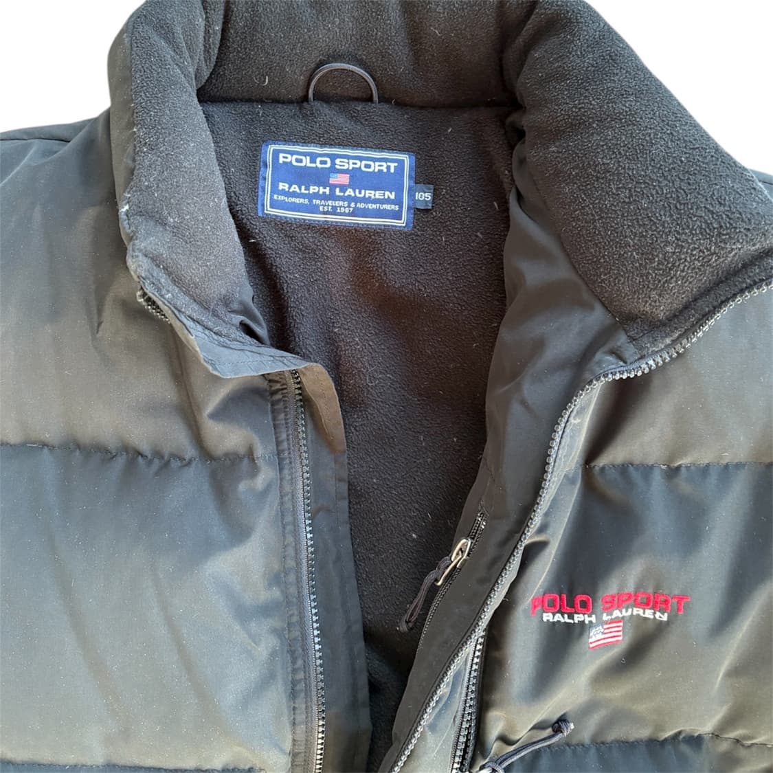 [105] 폴로 스포츠 덕다운 패딩 (블랙) 상품이미지3