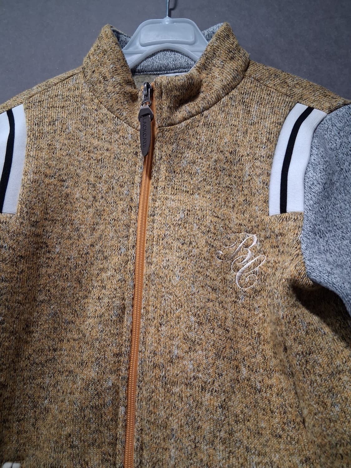 블랙캐츠 니트집업자켓 여 95사이즈 상품이미지3