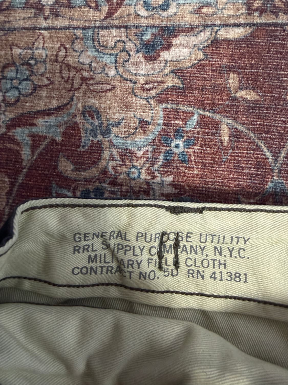 더블알엘 포플린 카고 팬츠 상품이미지4