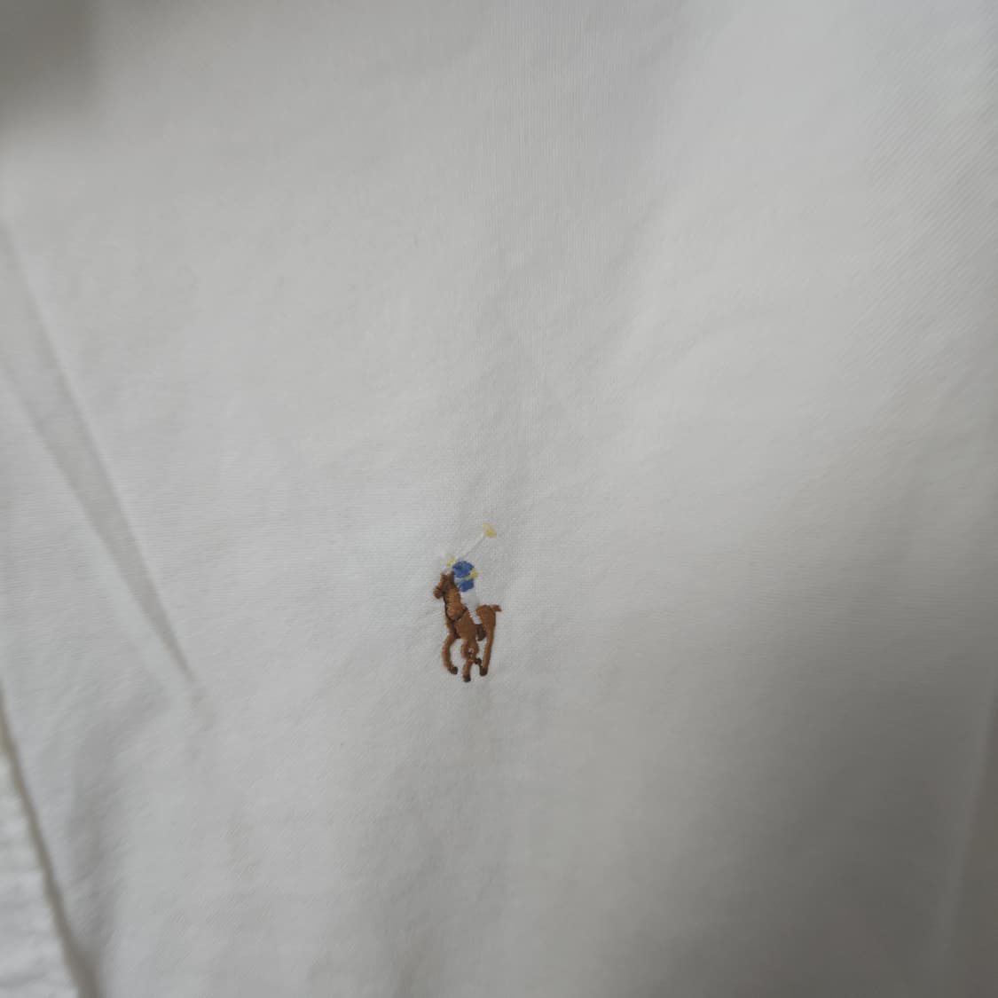 77(110) 폴로랄프로렌 정품 긴팔 셔츠 화이트  상품이미지4