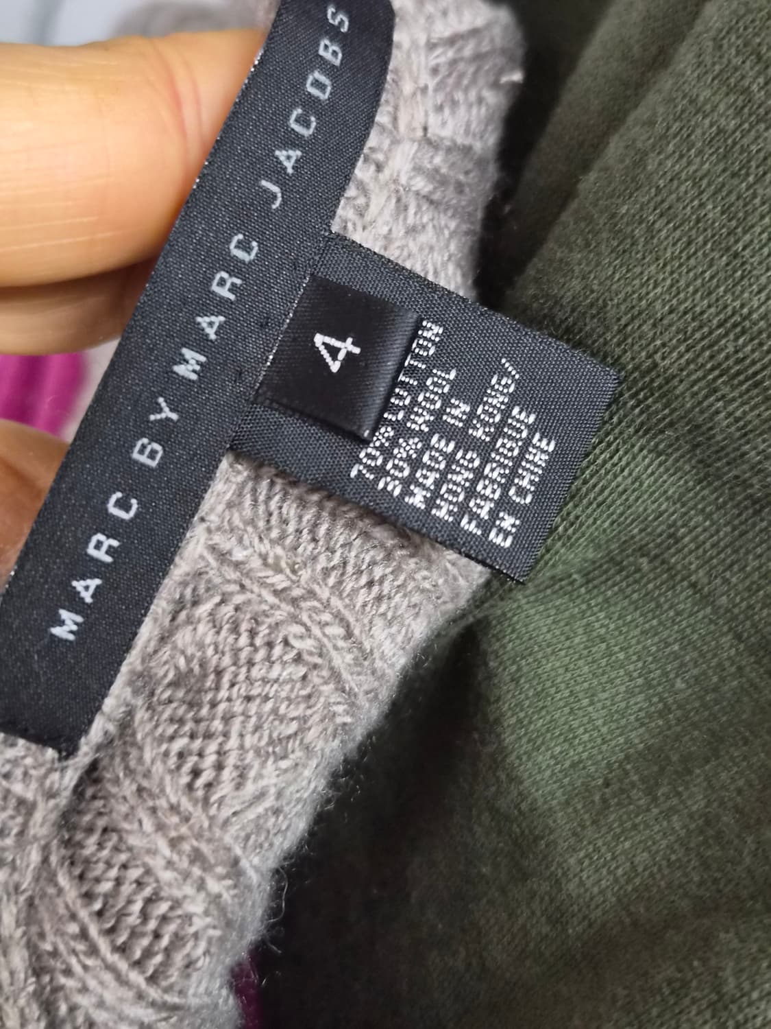 기모 후드 원피스. 마크제이콥스 언발 니트베스트 상품이미지9