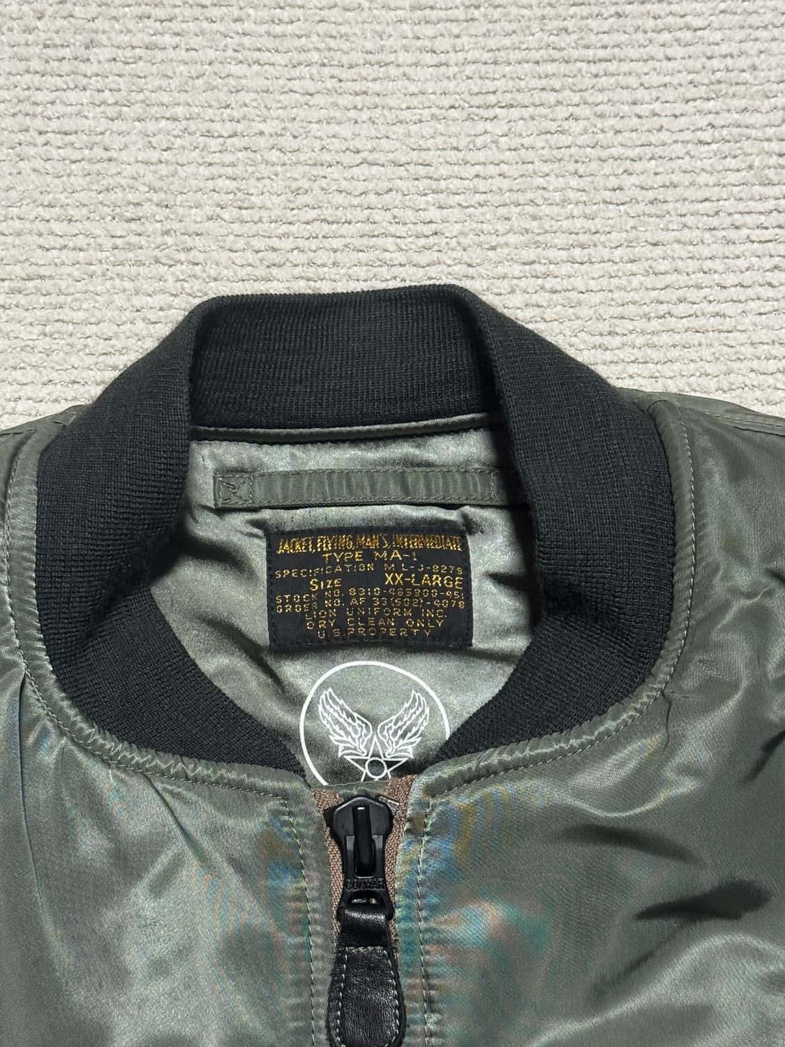 Real Simons 리얼시몬스 Ma-1 2XL 상품이미지4