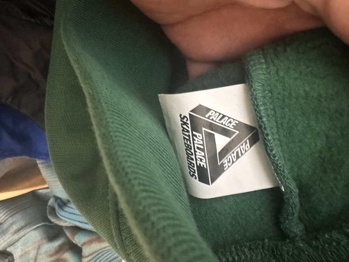 Palace 팔라스 22FW 유니 후드 그린 L사이즈 상품이미지5