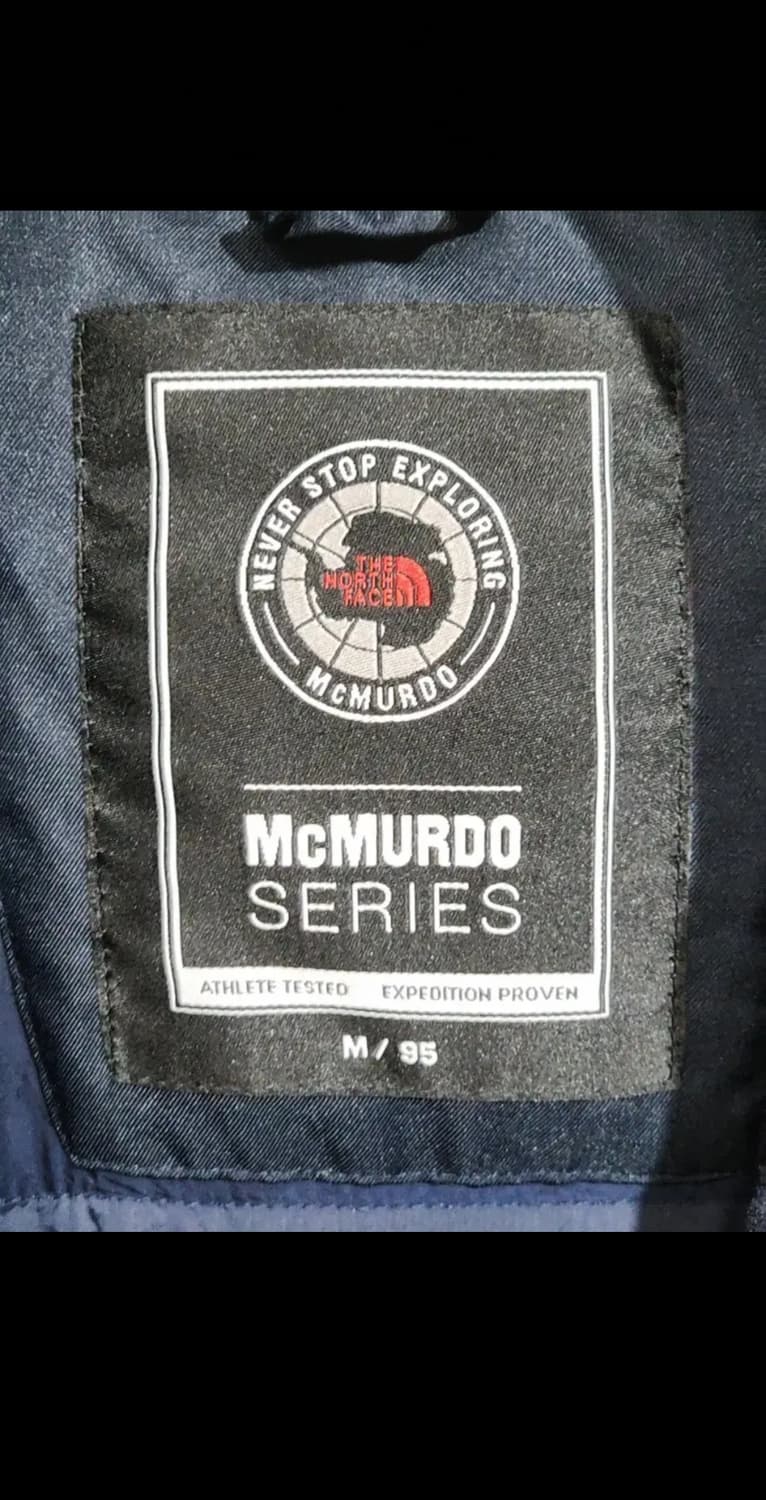 (L) 노스페이스 맥머도 패딩점퍼 네이비 오리털 다운자켓  상품이미지3