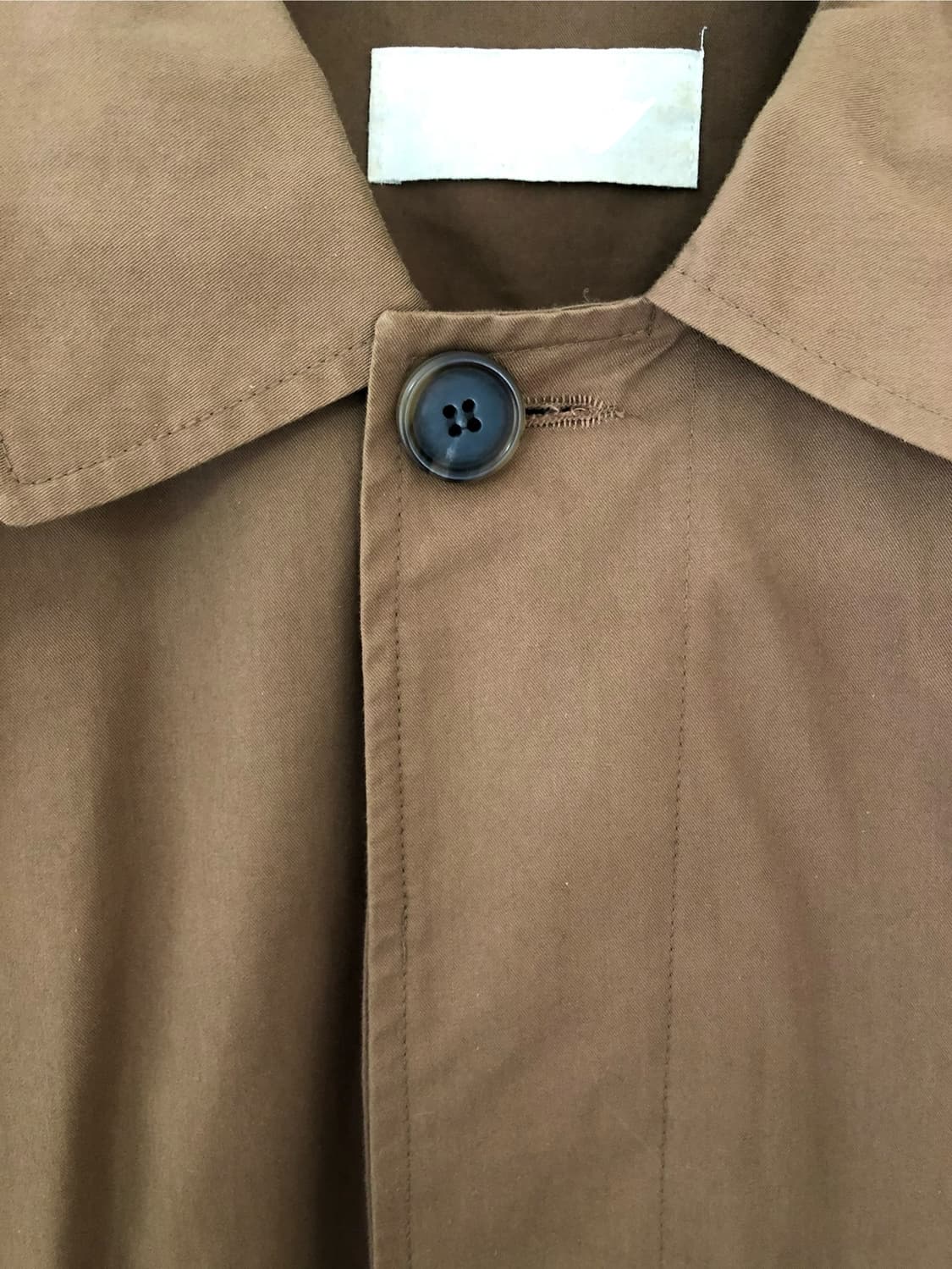 하프 트렌치코트 (브라운) 상품이미지4