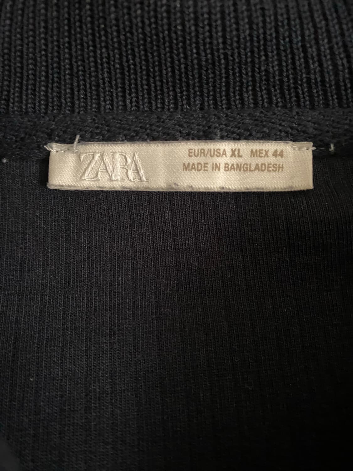 자라 투웨이 골지 후드집업 xl 상품이미지3