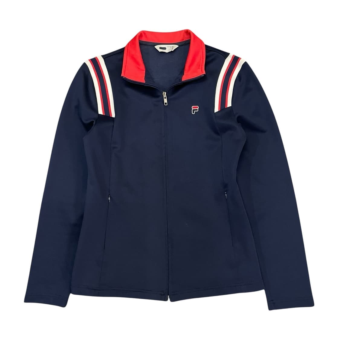 FILA 휠라 네이비 레드 져지 트랙탑 100 상품이미지1