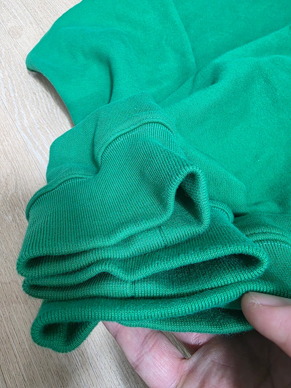 인템포무드 해비 코튼 썸홀 후드티 XL 상품이미지6