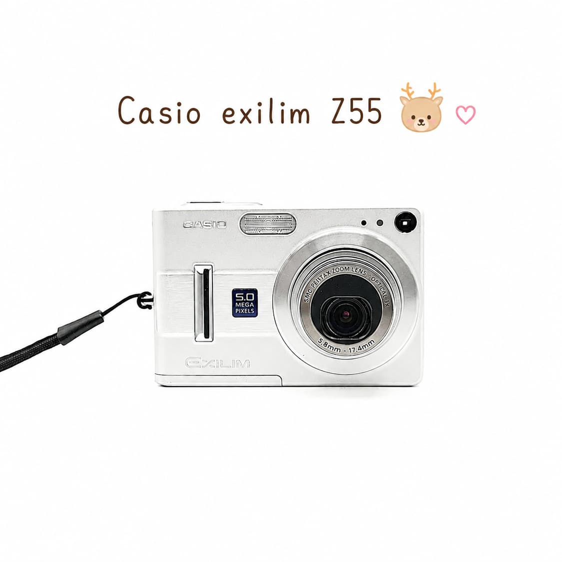 한글지원 🤍 카시오 엑슬림 EX-Z55 실버 ✨ 상품이미지1