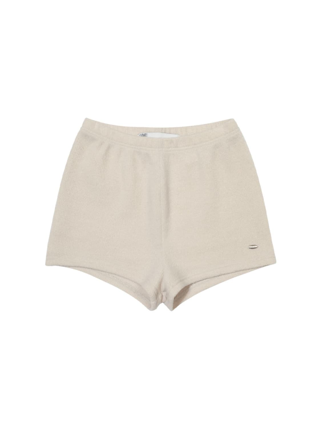 보헴서 코지 니트 쇼츠 아이보리 상품이미지2