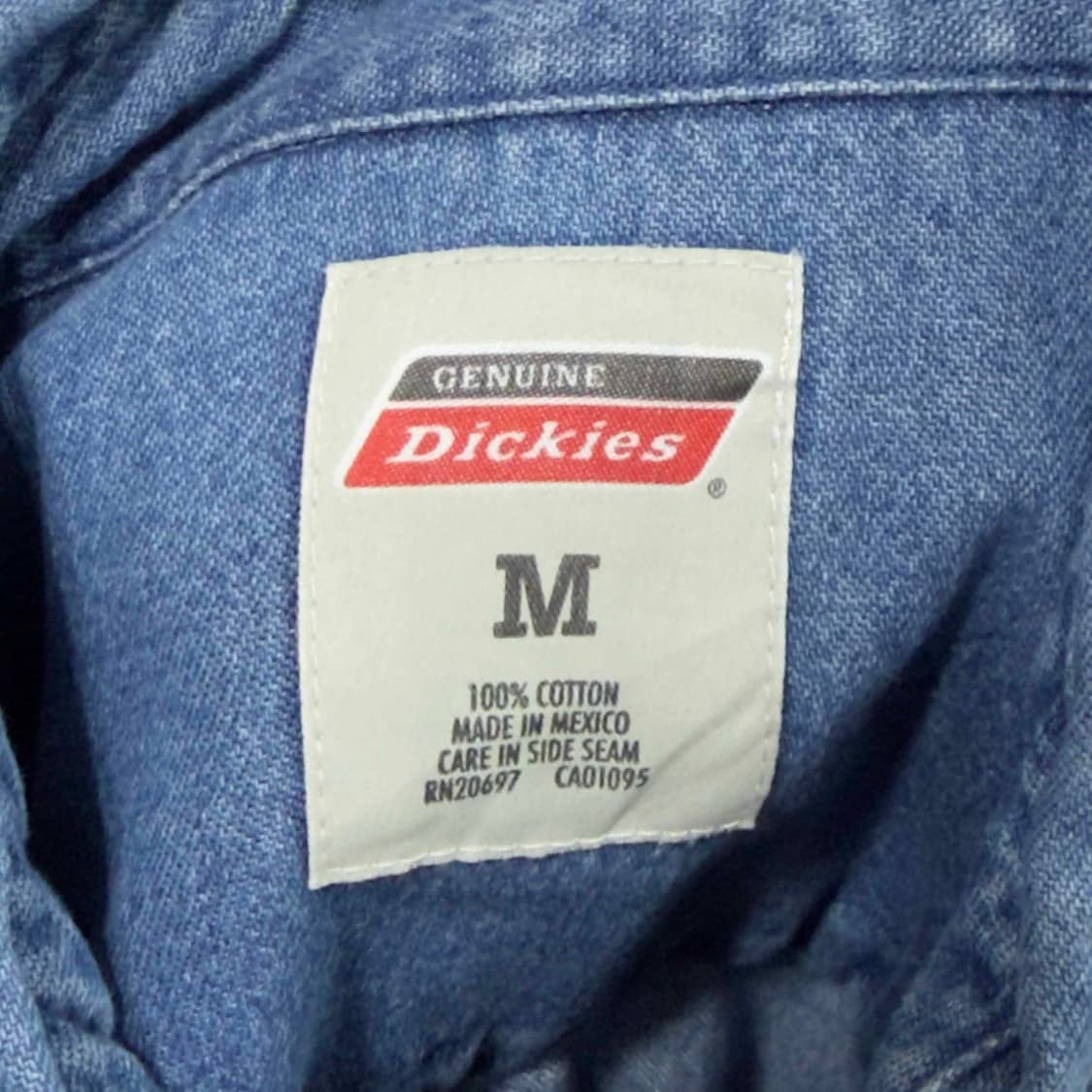 디키즈 데님 긴팔 셔츠 상품이미지5