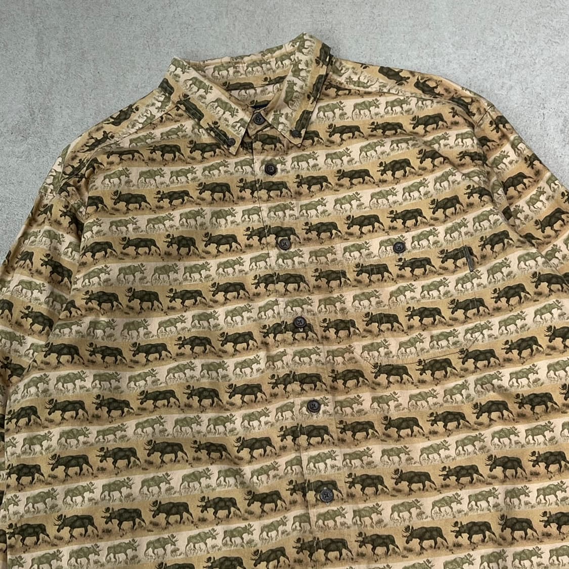 울리치 애니멀 패턴셔츠 s10359 상품이미지4