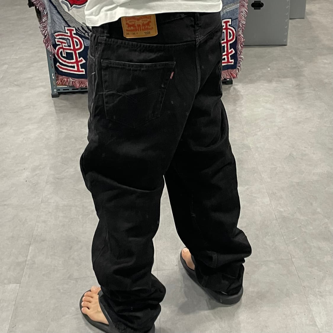 Levis550 블랙진 (36X36) 상품이미지9