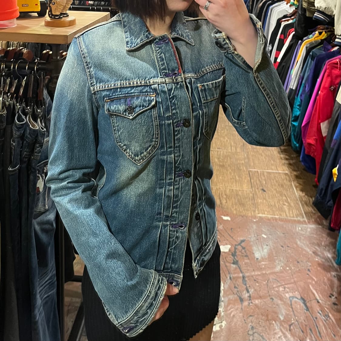 [HI] 빈티지 데님 자켓 상품이미지3