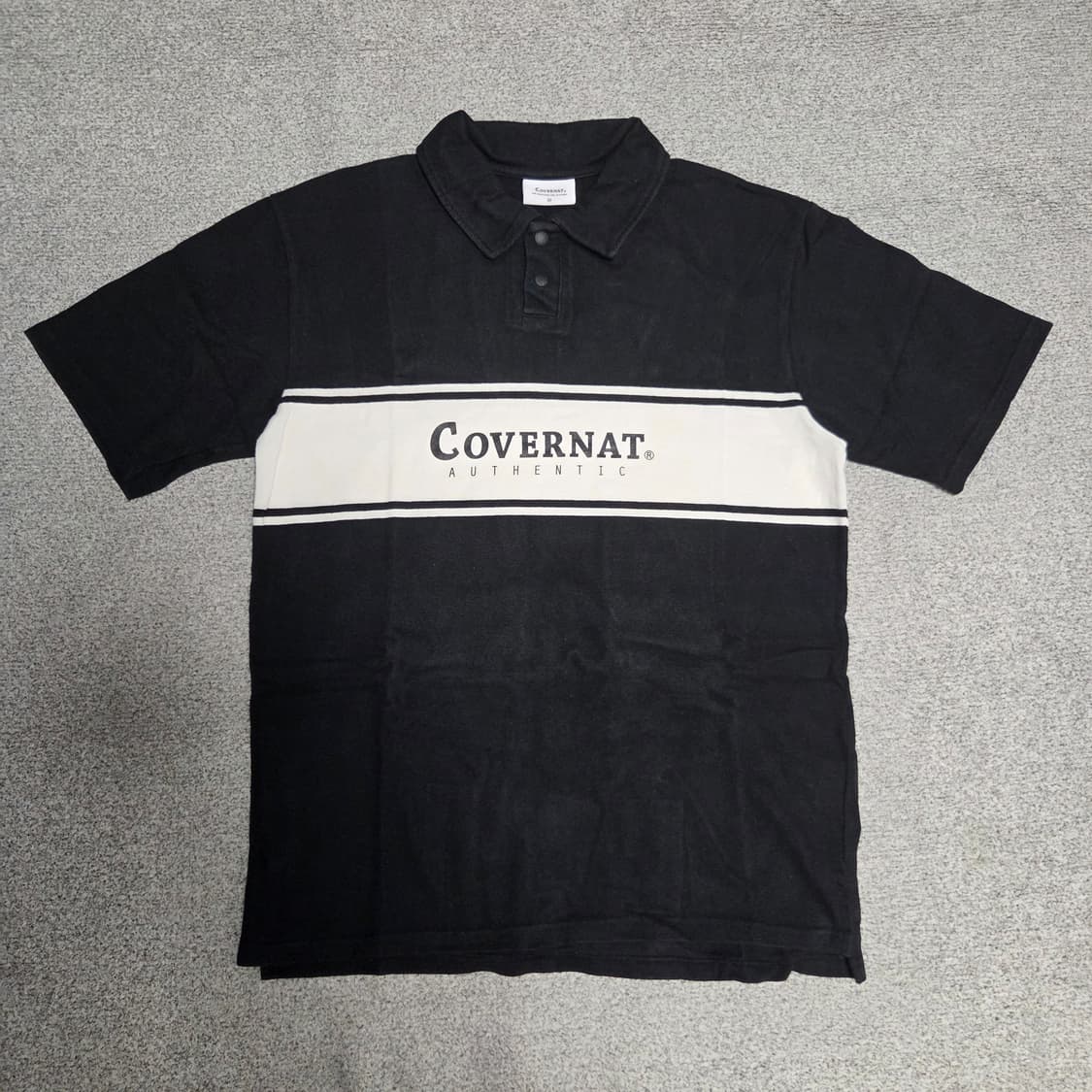 Covernat 럭비 반팔 티셔츠 L(100) 상품이미지1