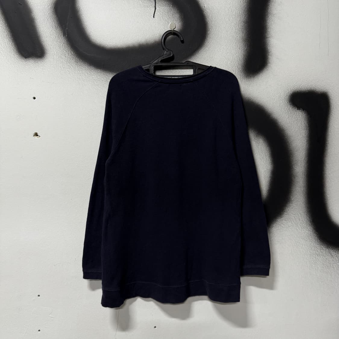 VTG 빈티지 네이비 빅 레터링 롱슬리브 니트 상품이미지2