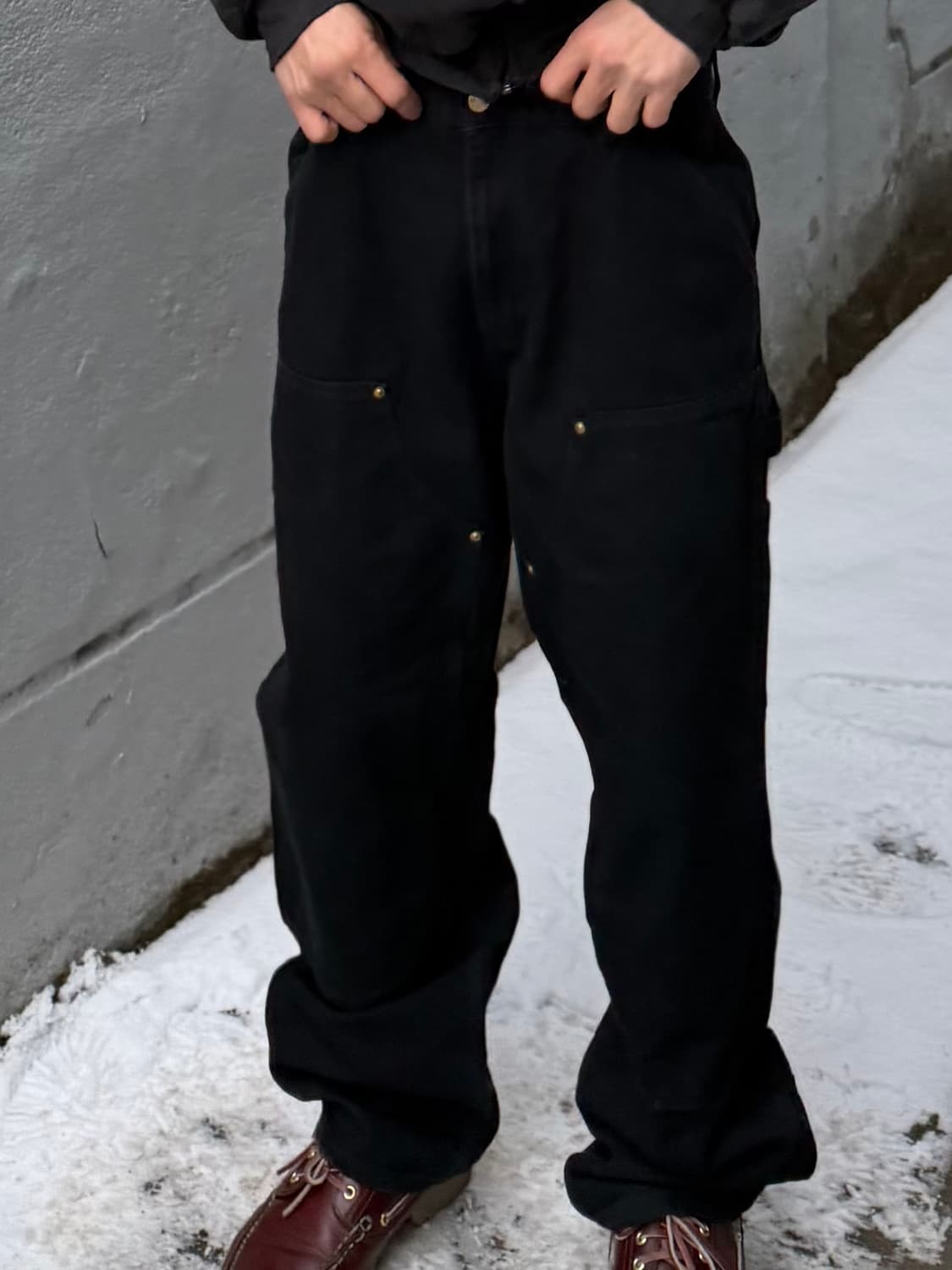 칼하트 더블니 워크팬츠 상품이미지2