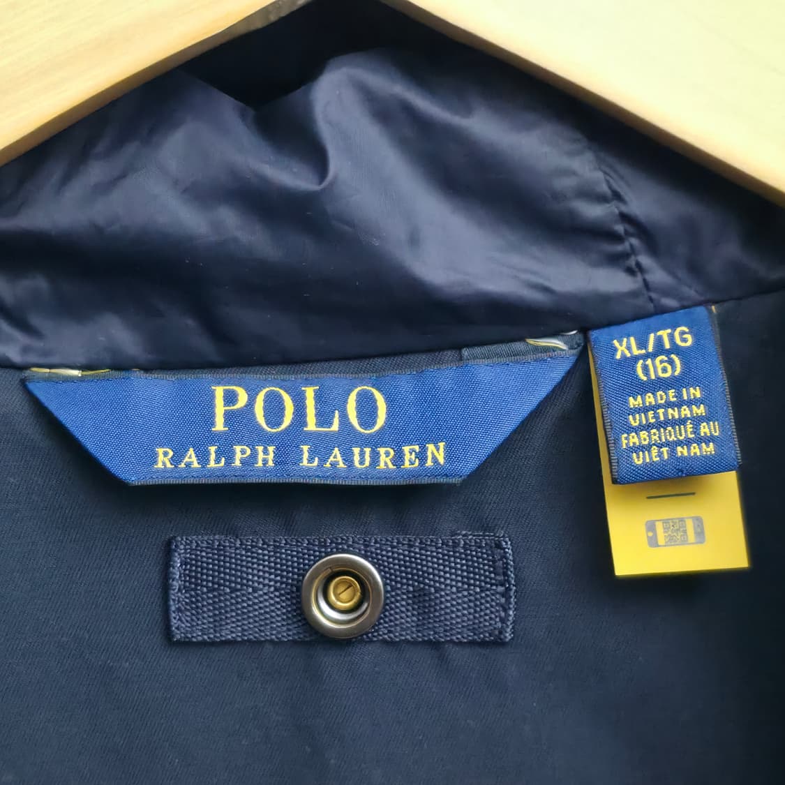 [M] 폴로 랄프로렌 네이비 바람막이 신형 큐알택 상품이미지5