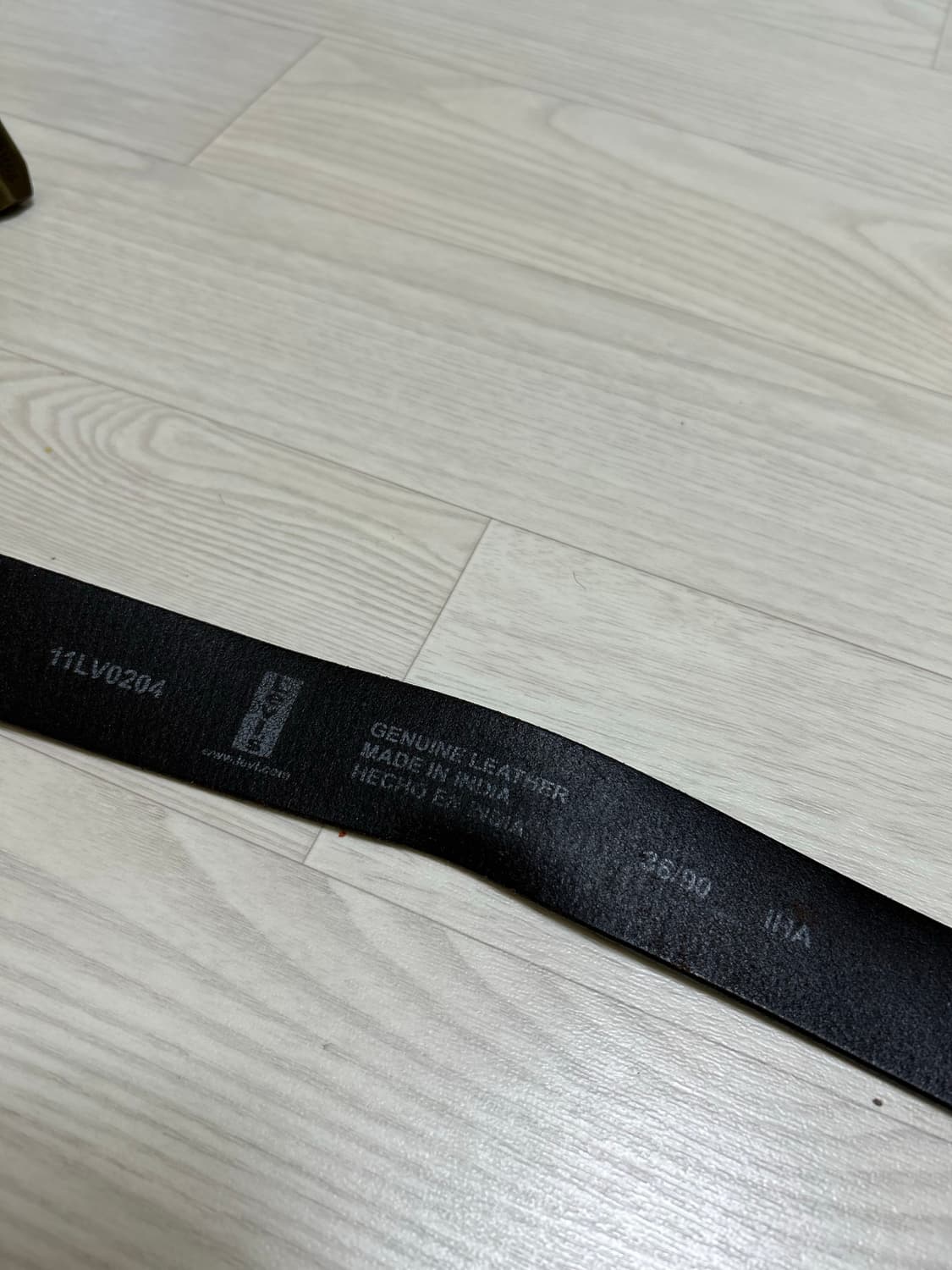 [34-36] 빈티지 리바이스 레더벨트 상품이미지4