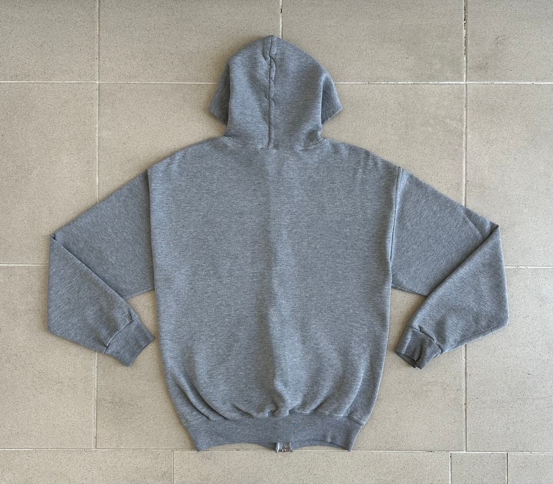 90s 빈티지 러셀 후드집업 그레이 M 상품이미지2